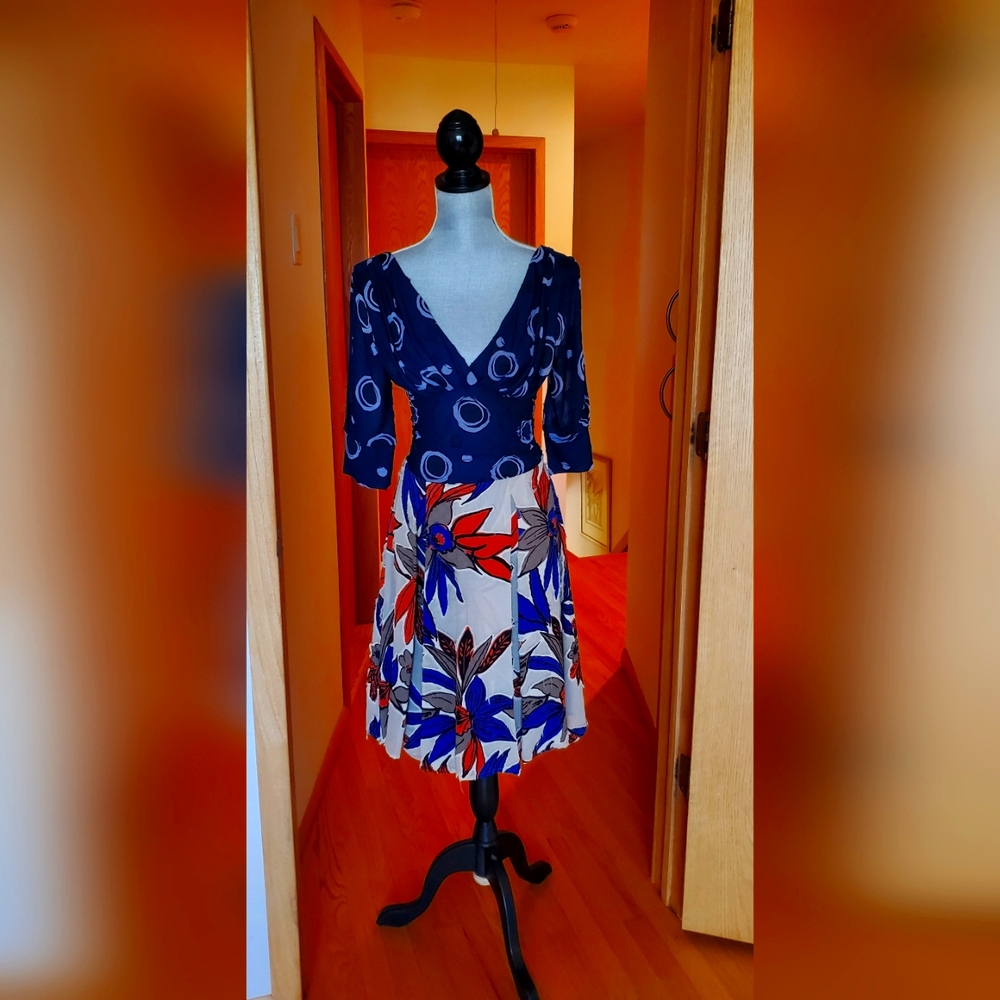 BNWT SAVE THE QUEEN  COMBINATION MULTICOLORED  DRESS